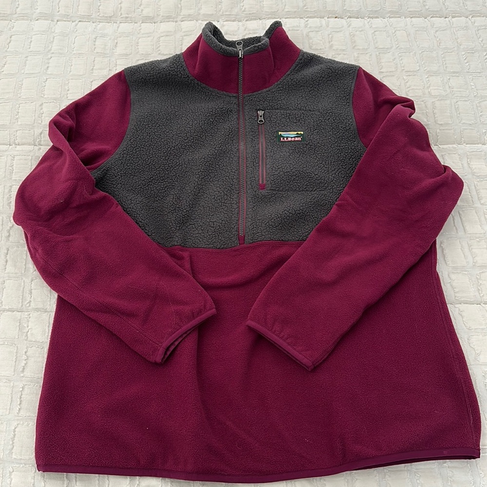 LL Bean Half-Zip Fleece